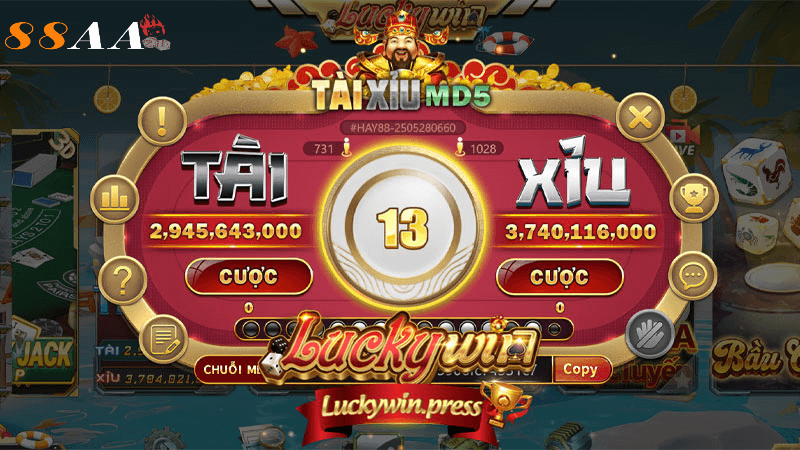 Cách thức tham gia tài xỉu md5 tại 88AA