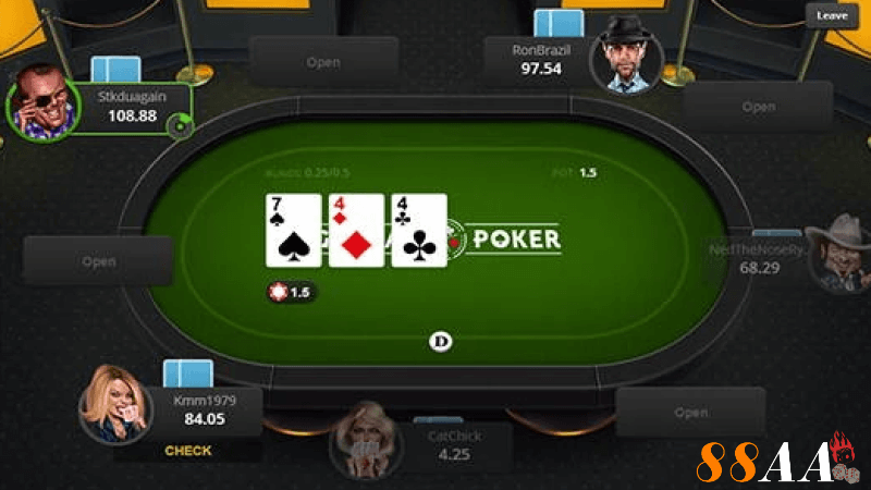 Poker online tại 88aa